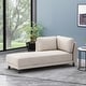preview thumbnail 2 of 34, Hyland Contemporary Fabric Chaise Lounge by Christopher Knight Home - 33.25" L x 72.50" W x 30.50" H