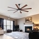 preview thumbnail 93 of 128, Sofucor 52/66/72/76/84Inch Large Ceiling Fan with Dimmable LED Light ,Remote&APP Control,8 Blades for Large Living Room,Porch