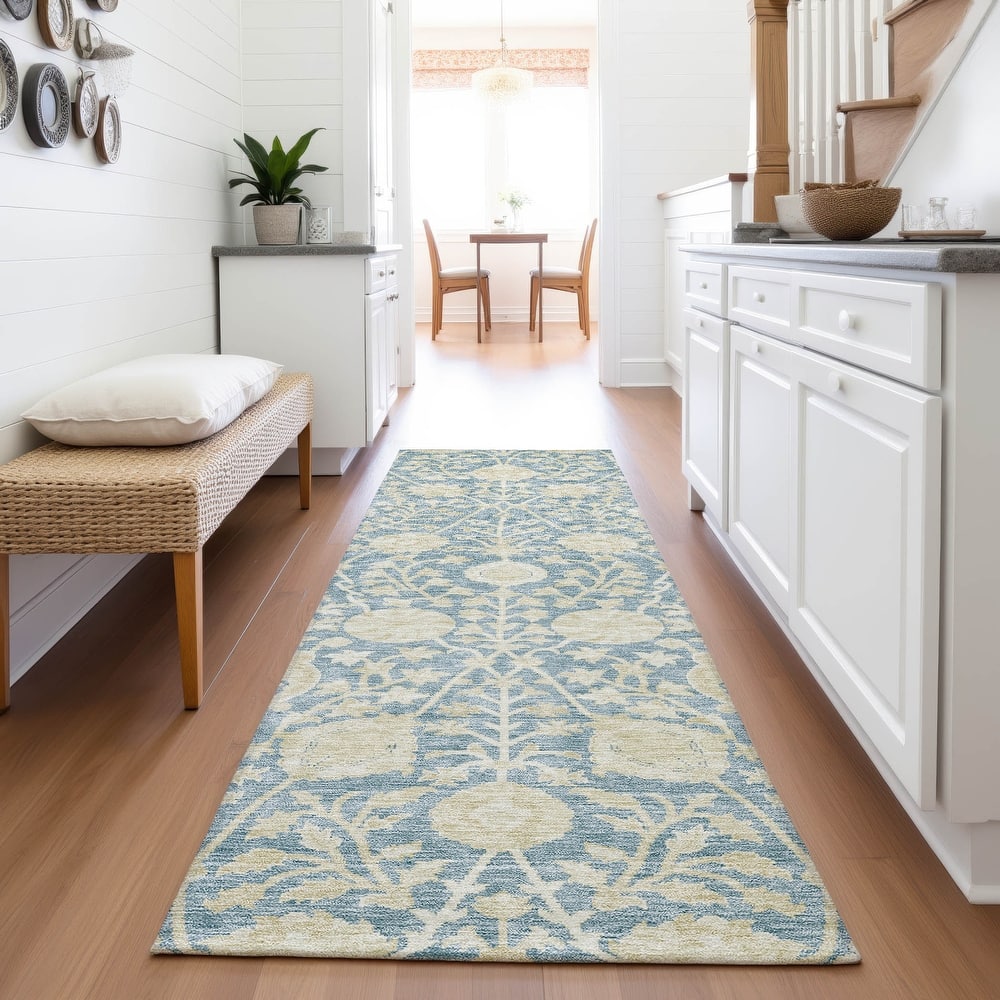 Premium Washable Super Soft Vintage Traditional Mayfield Rug