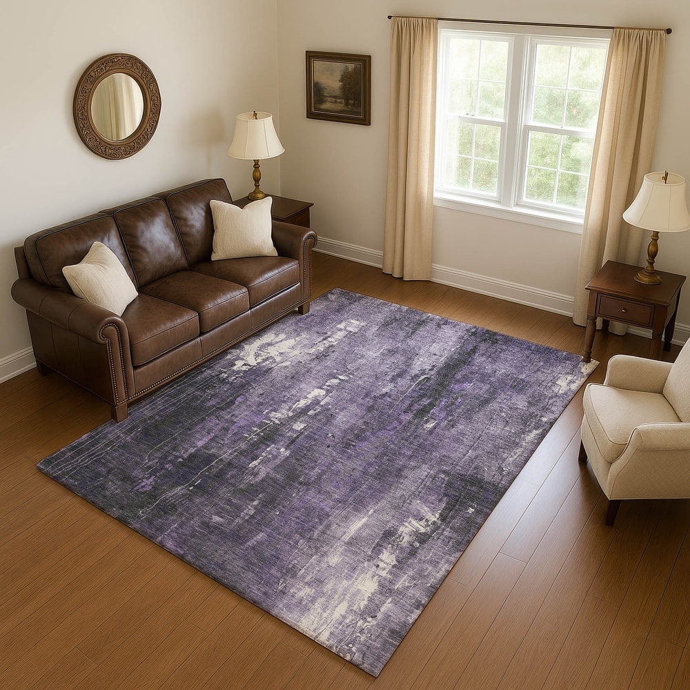 Premium Washable Super Soft Abstract Ombre Mayfield Rug