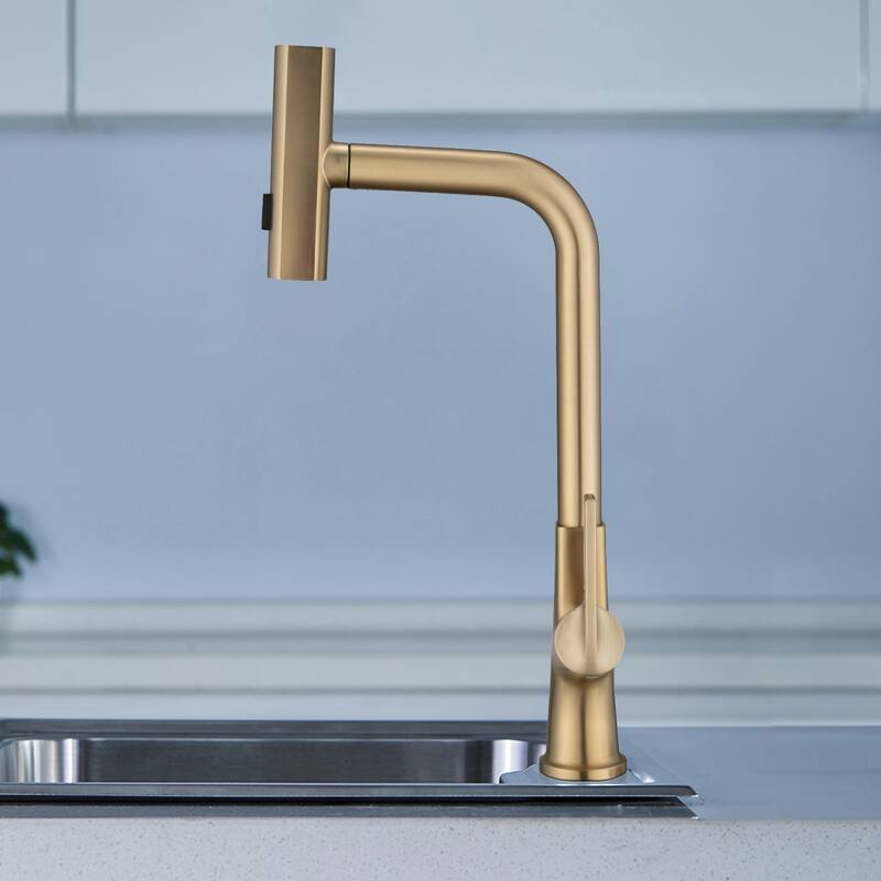 Topcraft Stainless Steel Pull Down Kitchen Faucet