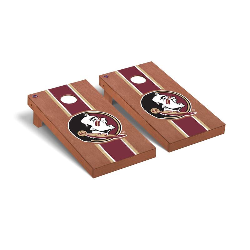Florida State FSU Seminoles 2x4 Pro Cornhole Boards - V3 - Include Team Bags + Carry Case