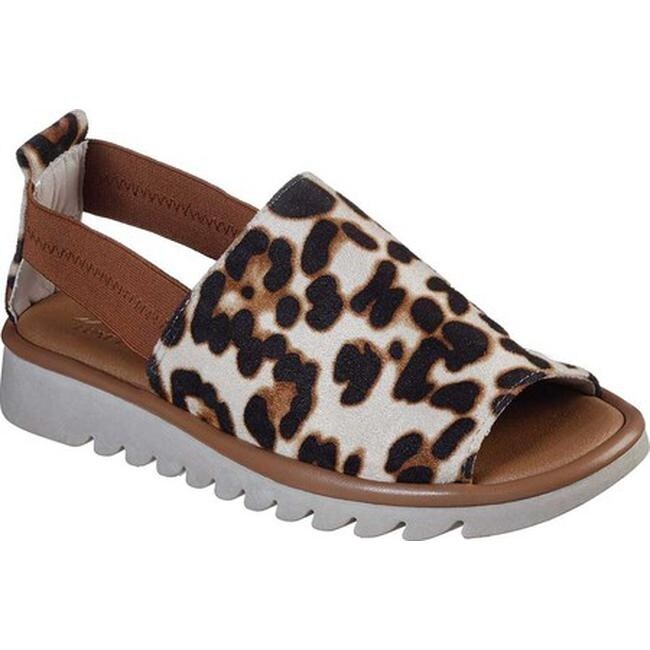 skechers leopard print sandals