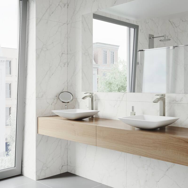 VIGO Duris Single-Handle Single Hole Bathroom Vessel Sink Faucet