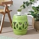 preview thumbnail 10 of 78, Lucky Coins 16" Chinese Ceramic Drum Garden Stool