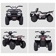 preview thumbnail 8 of 25, Aosom 12V Kids ATV Quad Car with Forward Backward Function, Kids with Wear-Resistant Wheels, Music, LED Headlights