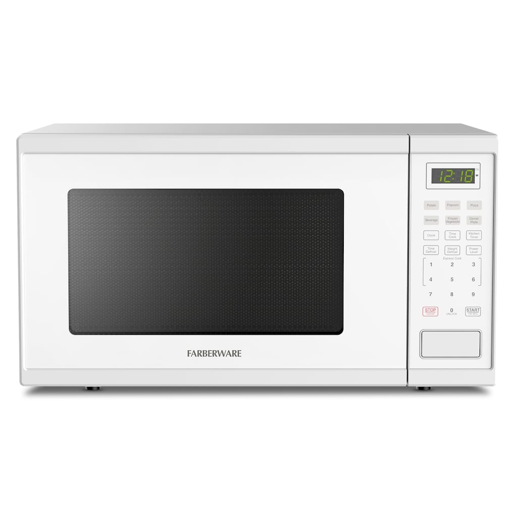 1.1 Cu. Ft. 1000-Watt Digital Microwave Oven, Black