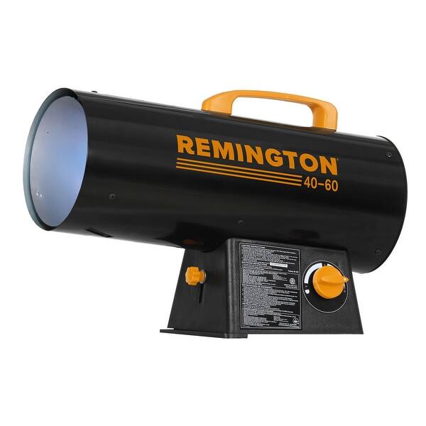 slide 2 of 5, Remington Propane Forced Air Heater--60,000 BTU - Orange