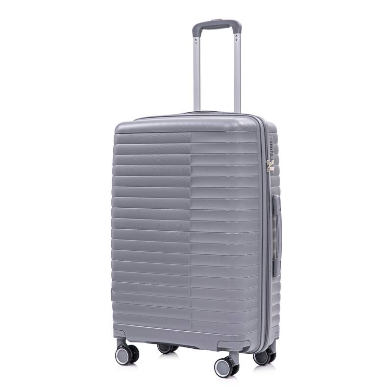 14IN 20IN 24IN 28IN 4 pcs/set in PP Spinner Wheel Luggage, Carry on Suitcase, Iron Pull Rod, Combination Password Lock