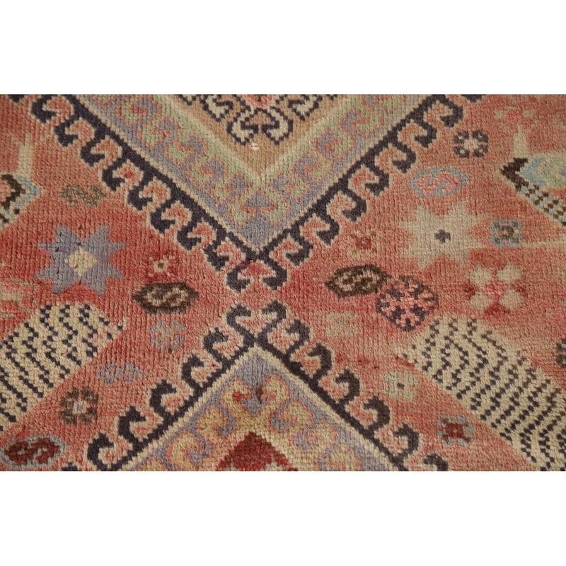 Tribal Shiraz Persian Vintage Area Rug Bedroom Handmade Wool Carpet - 5'4"x 8'5"