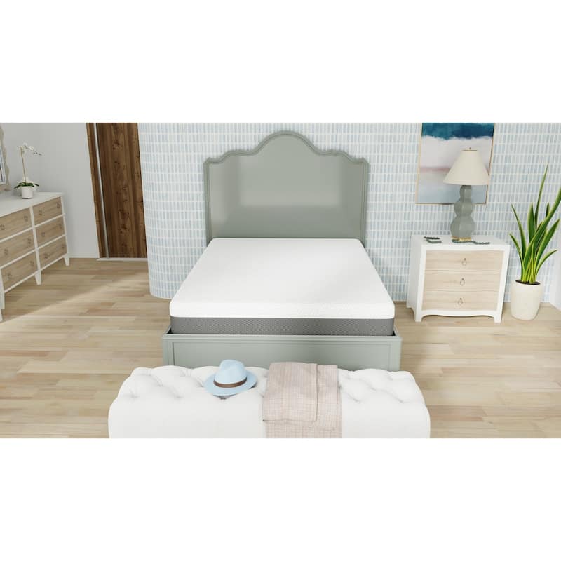 Omne Sleep Omne Fria 10 Inch Medium Firm Mattress With Cooling Cover - Twin