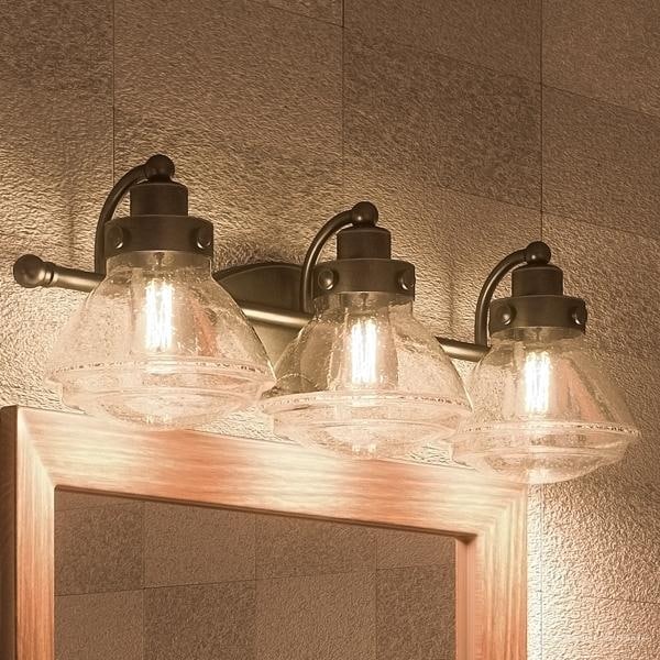 Shop Luxury Transitional Bathroom Vanity Light, 8"H x 25"W ...