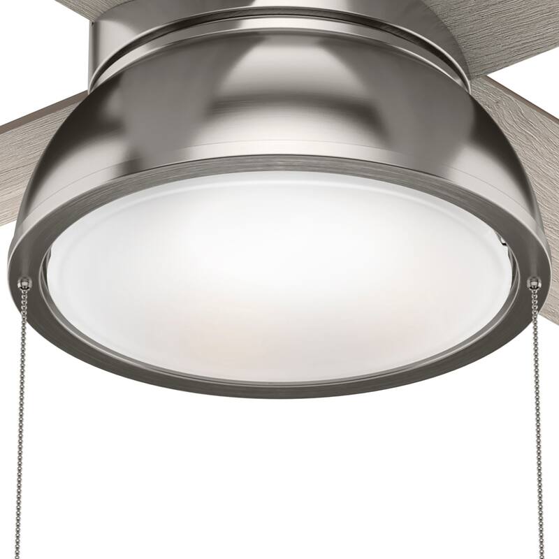 Hunter 36" Loki Ceiling Fan with LED Light - Bedrooms, Home Office, Laundry - Rustic, Farmhouse