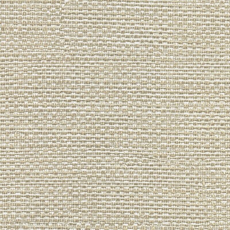 Warner Bohemian Bling Off-White Basketweave Wallpaper