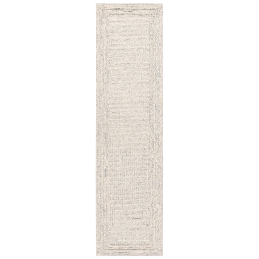 SAFAVIEH Handmade Ebony Dorith Border Wool Rug