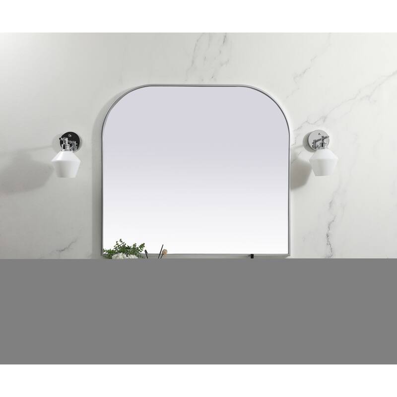 Elegant Lighting MR1B4238 Blaire 42" W x 38" H Modern Arched Bathroom
