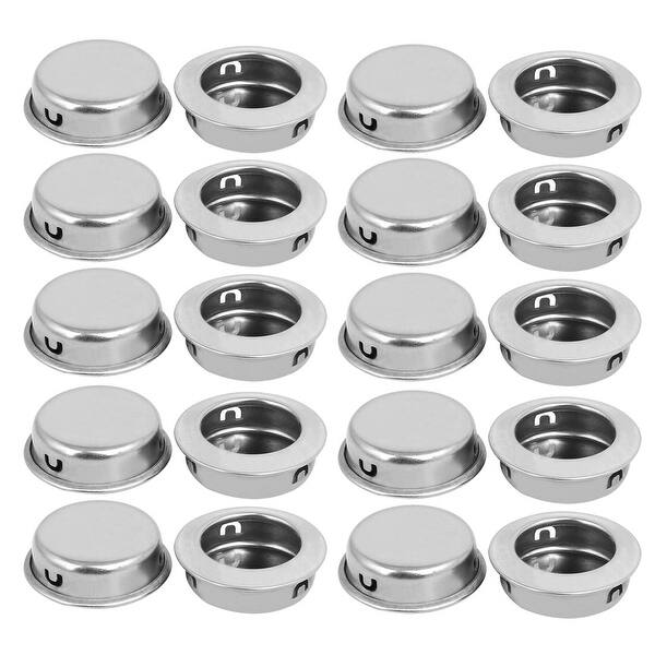 Shop Furniture Cabinet Metal Round Recessed Flush Pull Handles