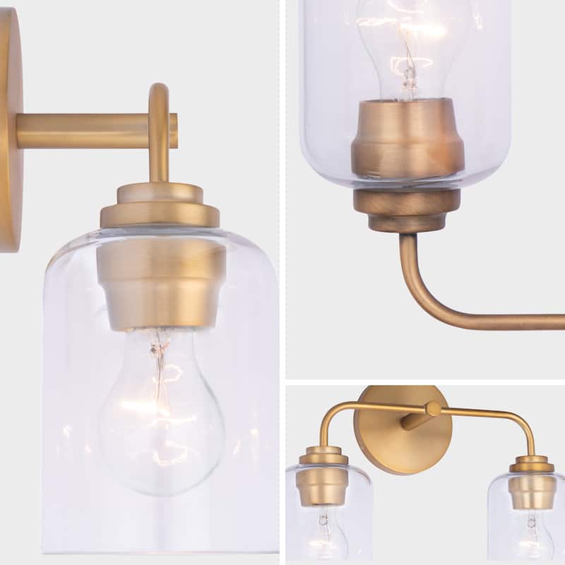 Brio Lighting Kiara 2-Light Dimmable Bathroom Vanity Light