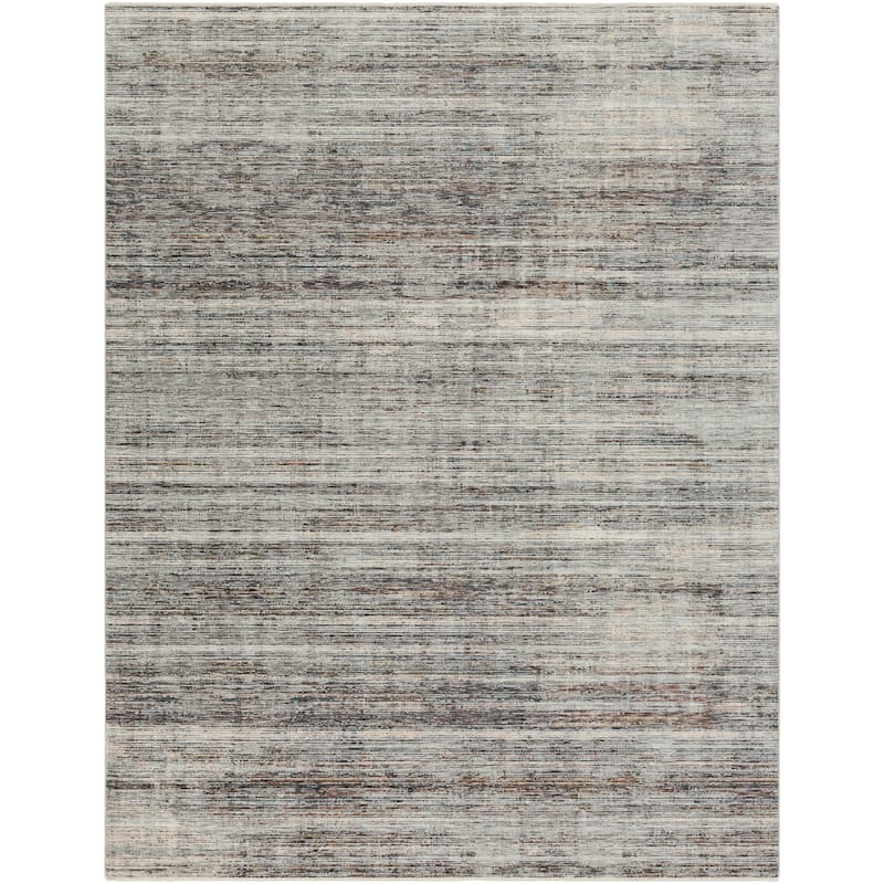 Eliott Contemporary Medium Grey Area Rug - 7' 10" x 10' 3"