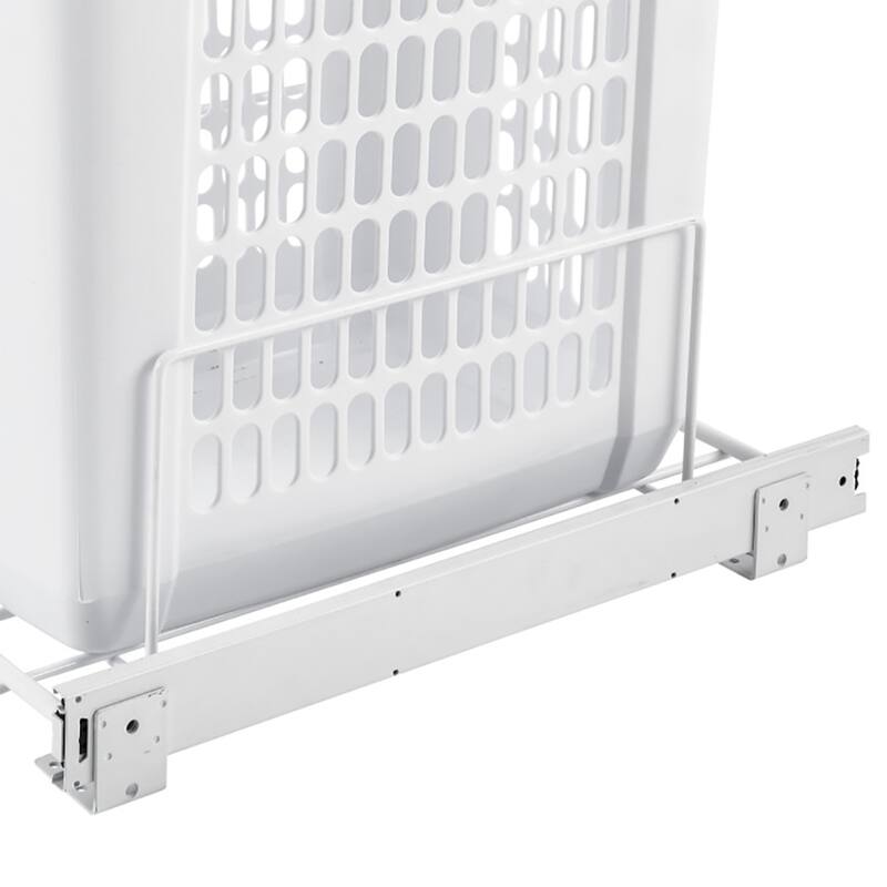 Rev-A-Shelf 20'' Pullout Wire Basket Clothes Hamper, Chrome, HRV-1520 S CR - 1 Pack