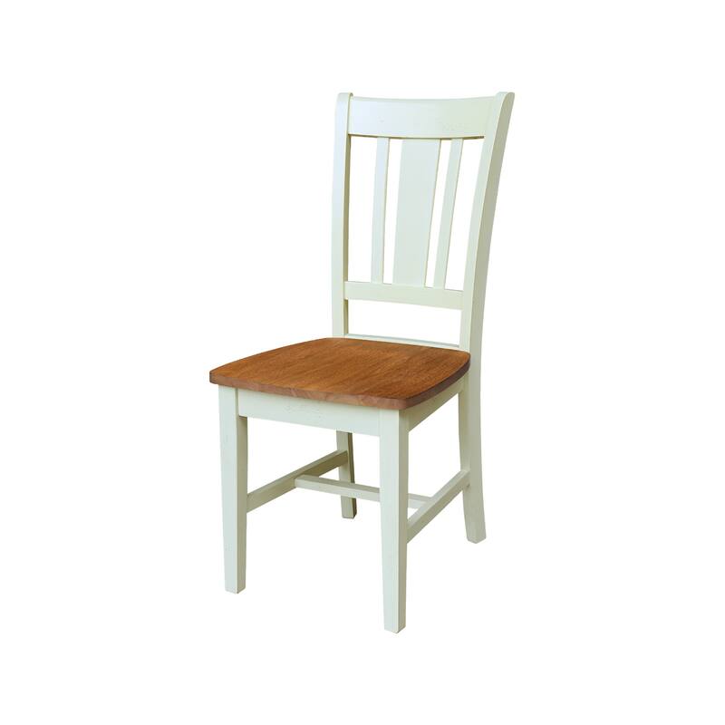 36 in Round Extension Dining Table with 12 in Leaf and Dining Chairs