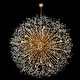 preview thumbnail 1 of 34, Starburst Chandelier 47" Wide Crystal Lighting Fixture