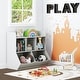 preview thumbnail 25 of 26, UTEX Toy Storage Organizer with Bookcase for Books,Toys