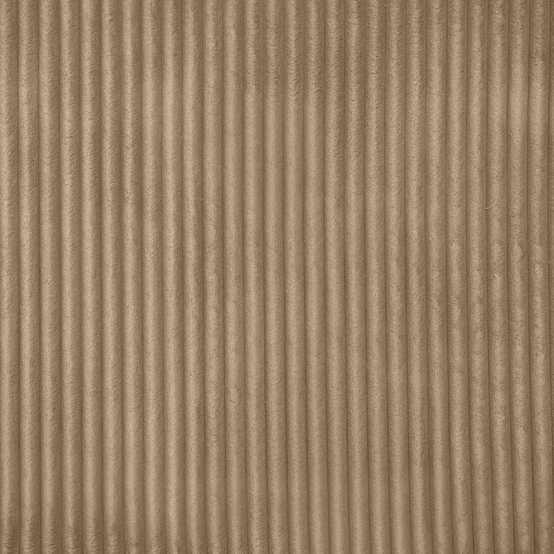 Furniture of America Modern Queen Size Corduroy Washable Bed Slipcover, Bed Headboard & Frame Cover Only - Brown Fabric Only