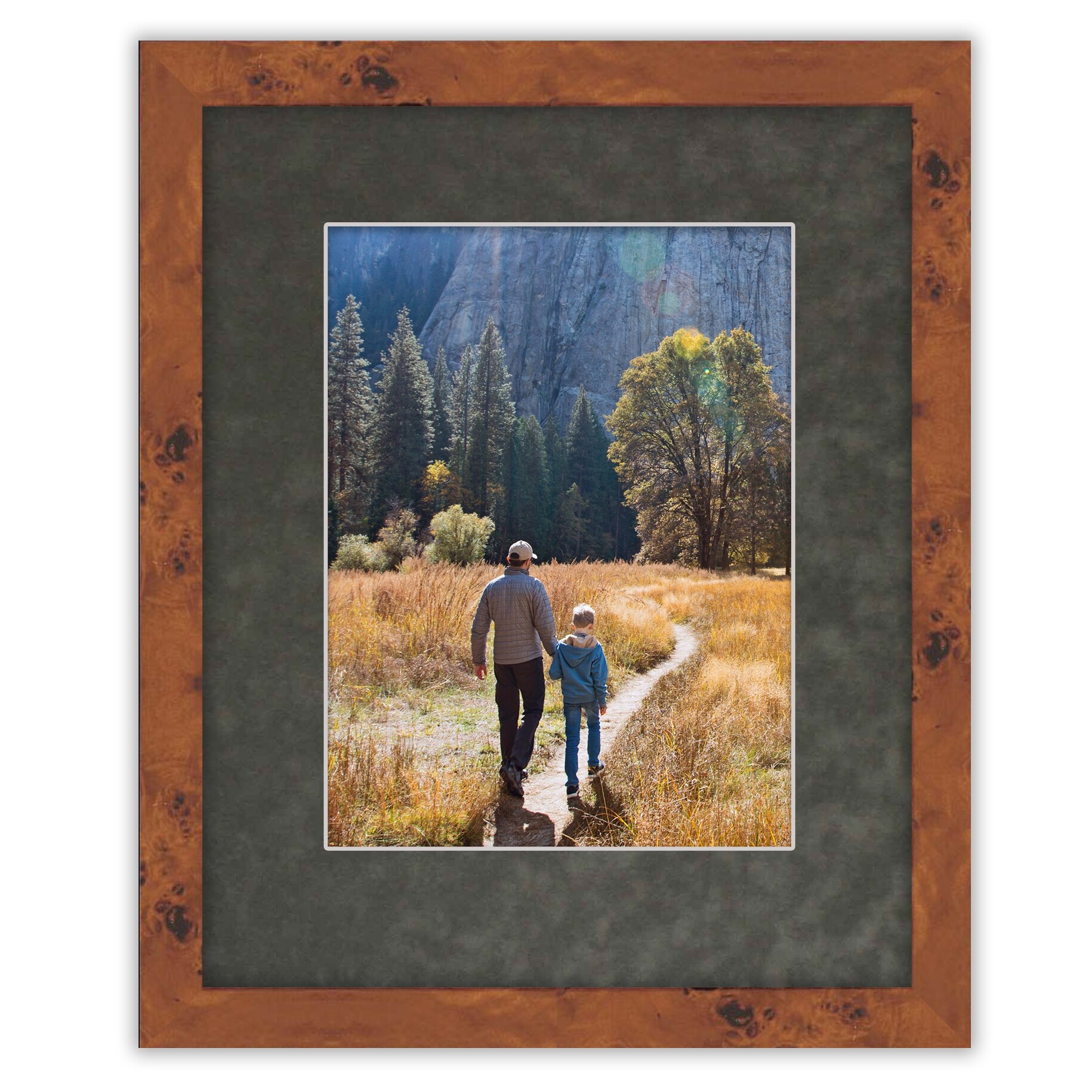 8x10 Mat for 5x7 Photo - Precut Grey Picture Matboard for Frames Measuring  8 x 10 Inches - Bevel Cut Matte to Display Art Measuring 5 x 7 Inches 