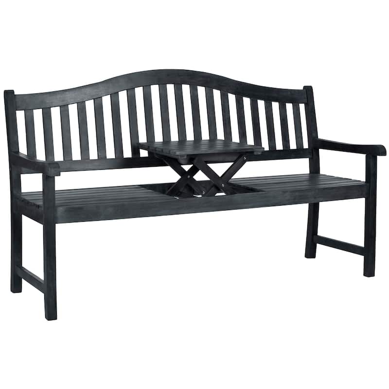 SAFAVIEH Outdoor Graciela Bench - 63Wx25Dx38H