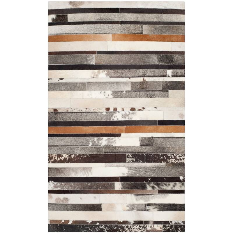 SAFAVIEH Handmade Studio Leather Jillian Modern Leather Rug