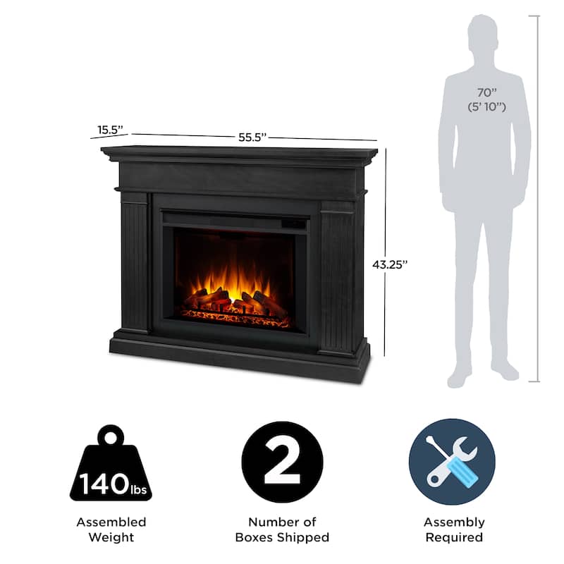 Centennial 55.5" Electric Grand Fireplace by Real Flame