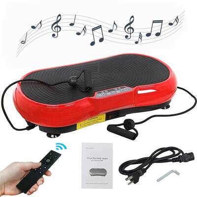 Fitness Vibration Platform-Full Body Vibration Machine With Resistance Band