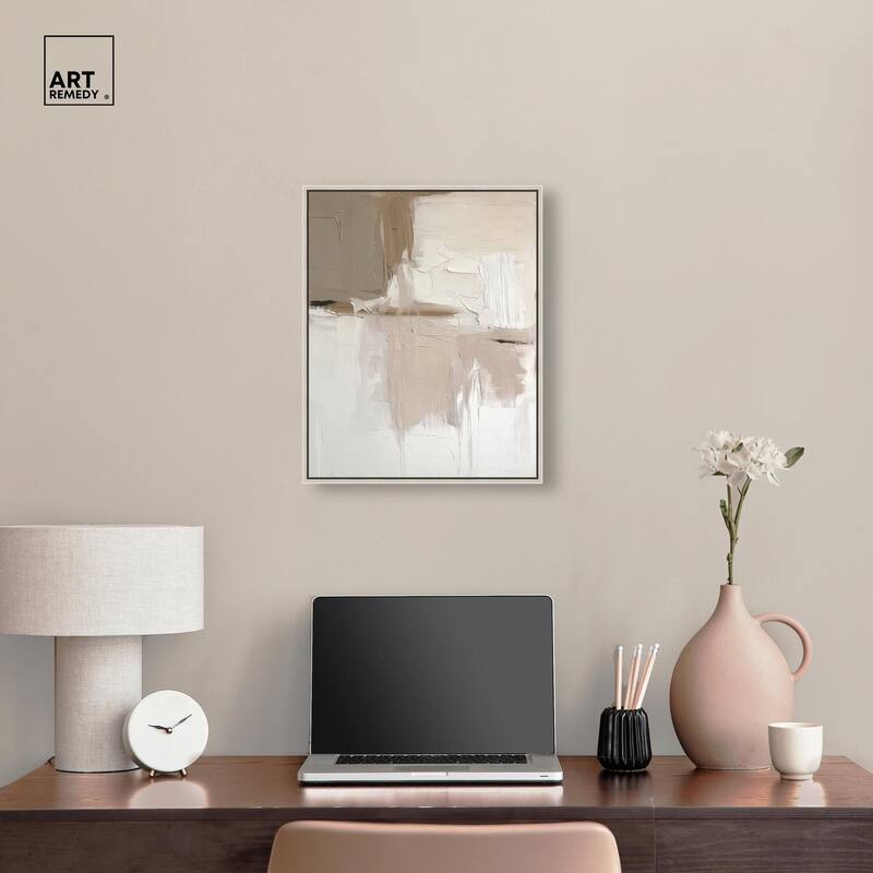Gentle Strokes of Nature II Canvas by Art Remedy