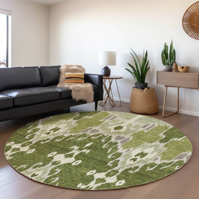 Machine Washable Indoor/ Outdoor Chantille Global Boho Rug