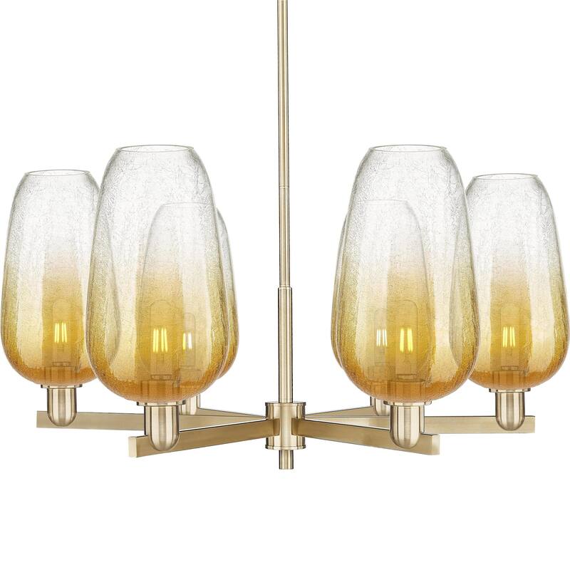 Innovations Lighting 716-6CR-17-24 Brookhaven Flute Chandelier