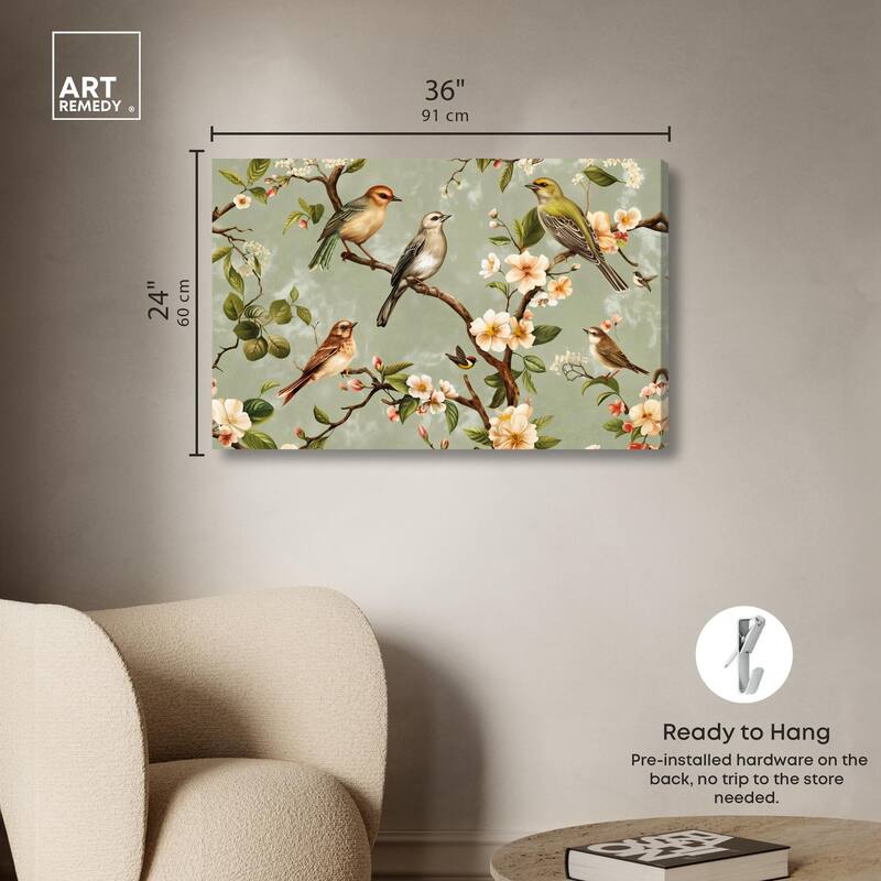Branch's Embrace Canvas by Art Remedy, Gallery Wrapped