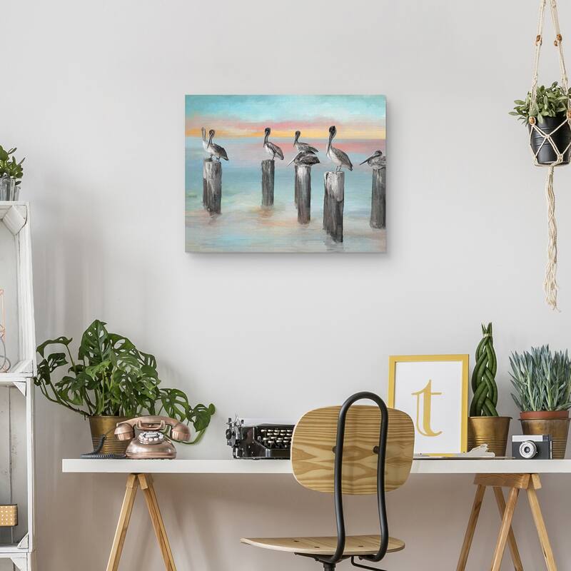 Sunrise Sorbet by Studio Arts Canvas Art Print