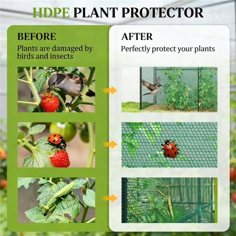 Crop Cage, Spacious Protection for Tall Crops, Green