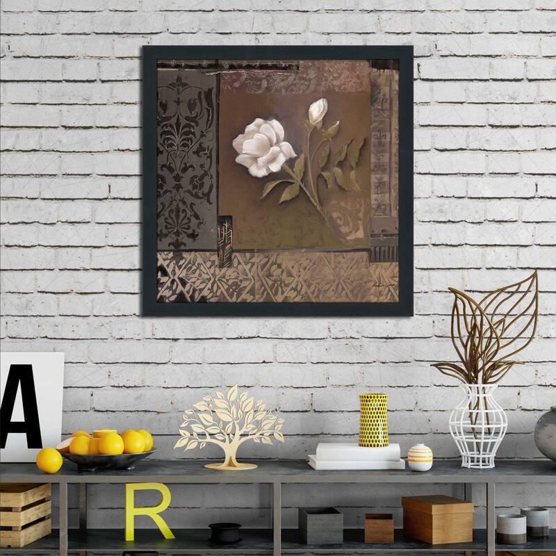 "Rose Tapestry II" Print on Acrylic.