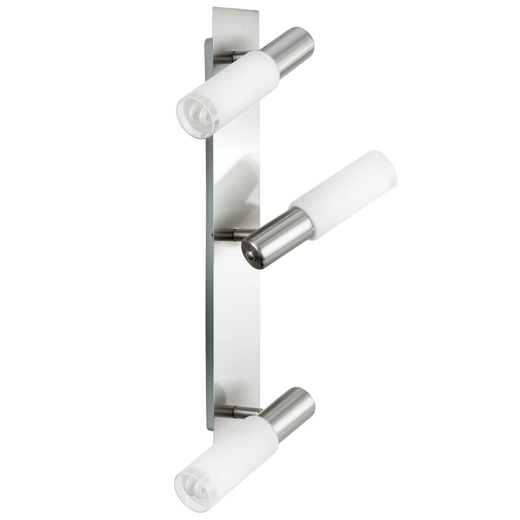 EGLO Samanta 3 Light Matte Nickel Track Lighting Fixture