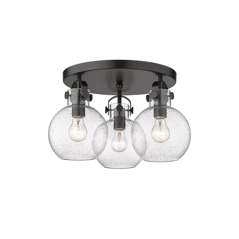 Innovations Lighting Newton Sphere - 3 Light 7" Flush Mount