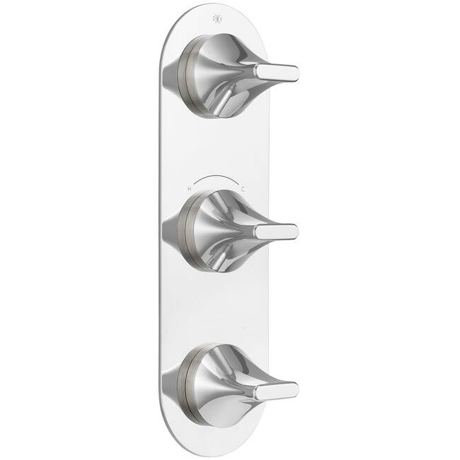 DXV DXV Modulus Dual Function Thermostatic Valve Trim Only with Triple