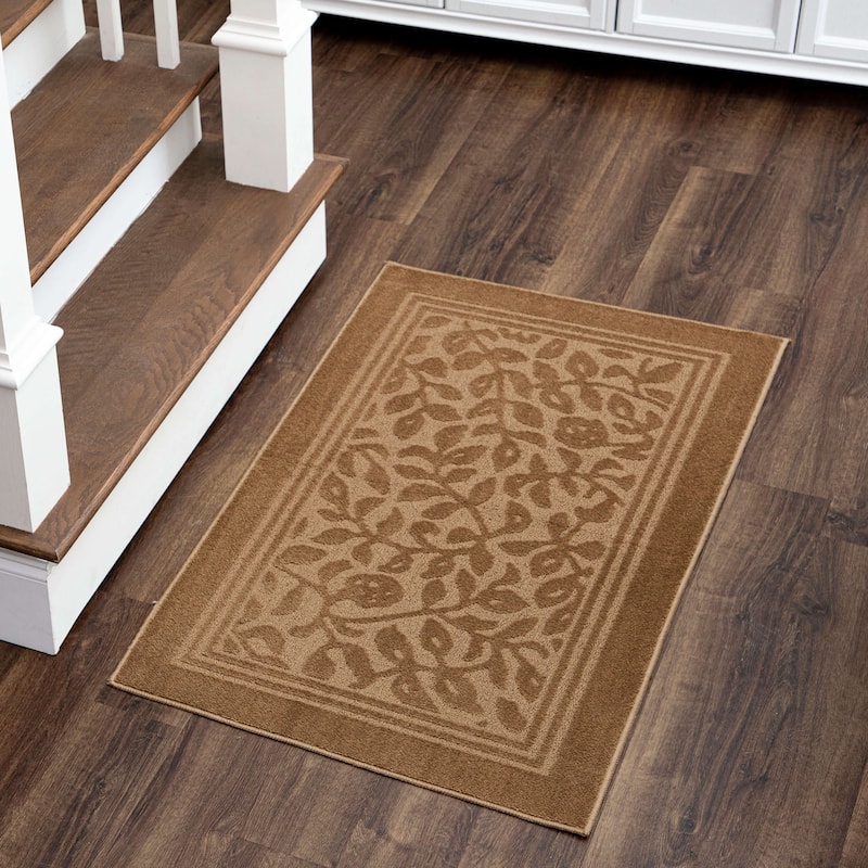Mohawk Home Wellington Botanical Machine Washable Area Rug