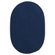 preview thumbnail 27 of 56, Porch & Den Oakland Reversible Indoor/ Outdoor Area Rug 10' x 13' Oval - Nautical Blue