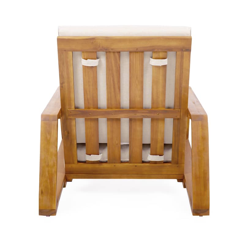 Patio Lounge Chair, Outdoor Club Chair with Cushion