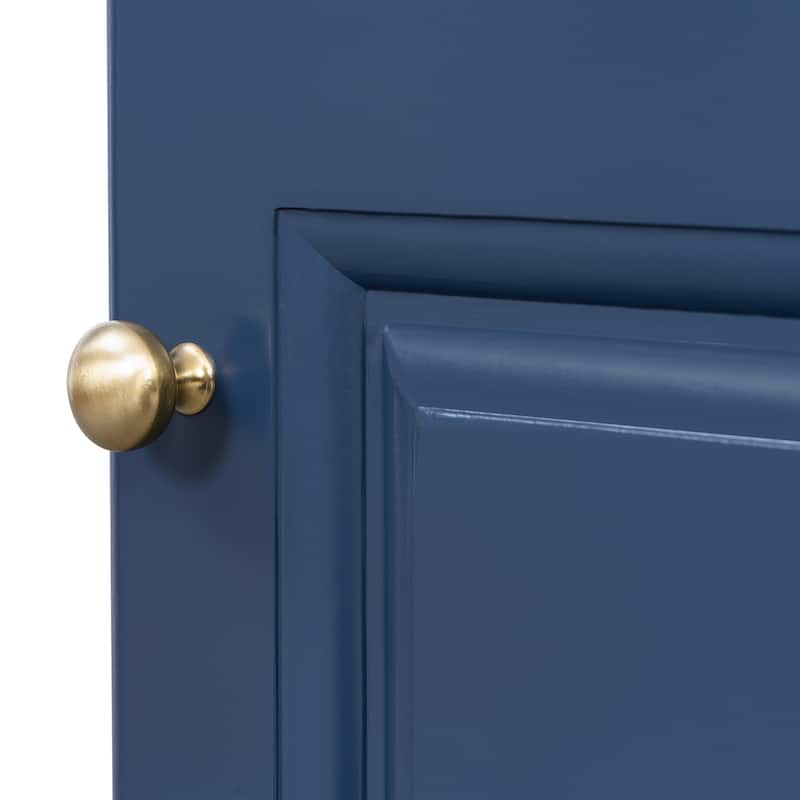 20" Bathroom Vanity with Sink, Vanity Cabinet with Door Shelf and Adjustable Shelf