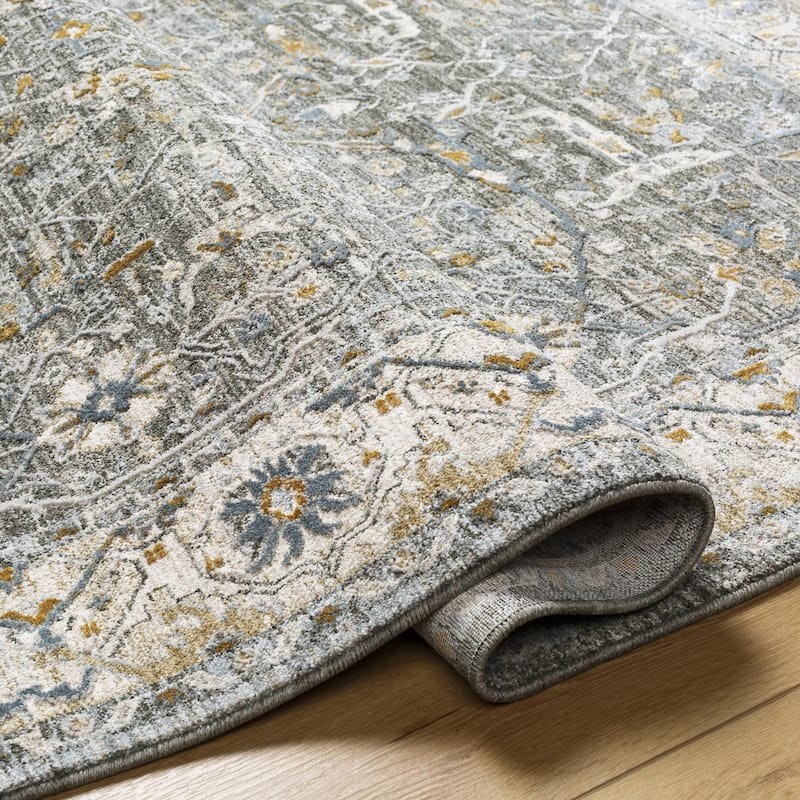 Livabliss Transitional Dresden Medallion Area Rug