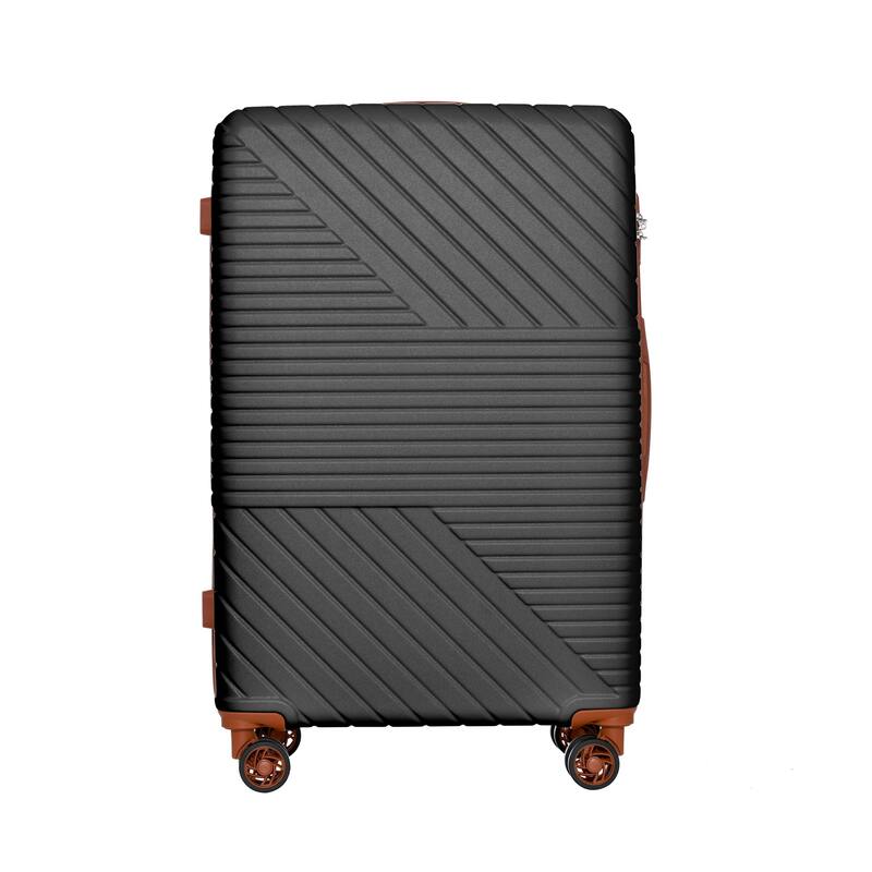 3 Piece Hardshell Luggage Spinner 8 Wheels Suitcase Sets (20"24"28")