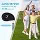 preview thumbnail 14 of 18, Ultimate 33" Junior #7 Iron for Kids with Fiberglass Shaft & Headcover - See Details